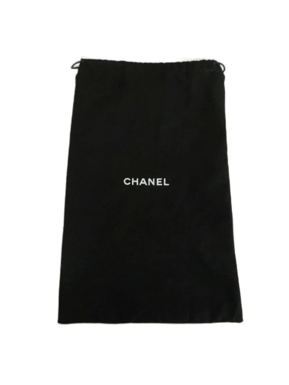 Chanel Long Boots Leather Patent Paneled Round Toe Flat CC Logo